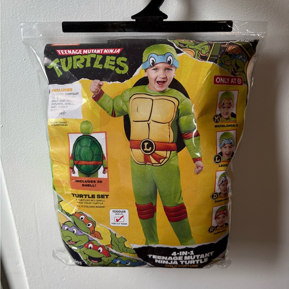 4-in-1 Ninja Turtle Costume